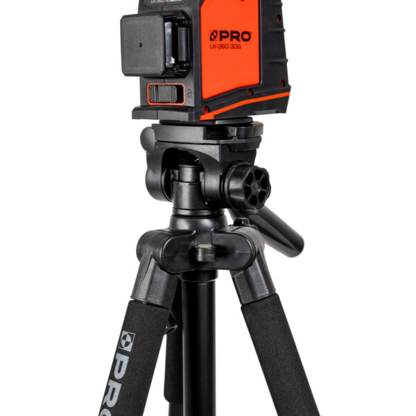 LASER PŁASZCZYZNOWY LK-360.3DG GREEN + STATYW TR-650F PRO